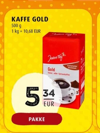 Scandinavian Park Gold kaffe malet erbjuda