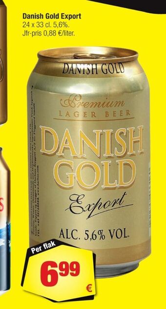 Calle Danish gold export öl erbjuda