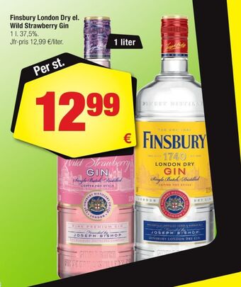 Calle Finsbury gin erbjuda
