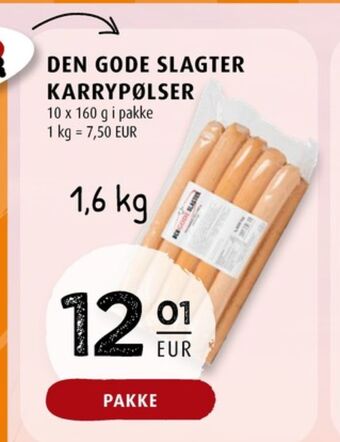 Scandinavian Park Den gode slagter grillkorv erbjuda