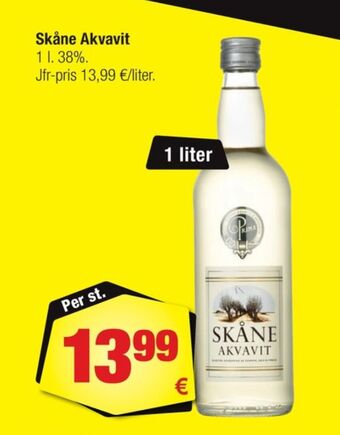 Calle Skåne akvavit snaps erbjuda