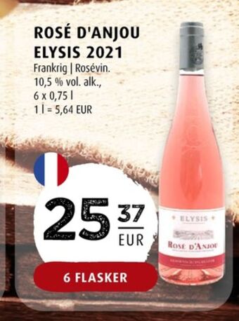 Scandinavian Park Monopole rosé vin erbjuda