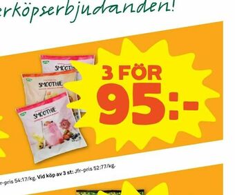 Coop Forum Fruktmix smoothie erbjuda
