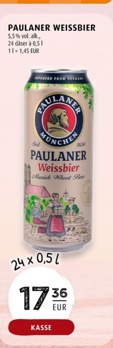 Scandinavian Park Weissbier öl erbjuda