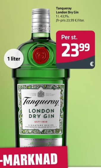 Fleggaard Tanqueray gin erbjuda
