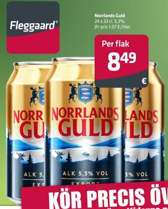 Fleggaard Guld export öl erbjuda