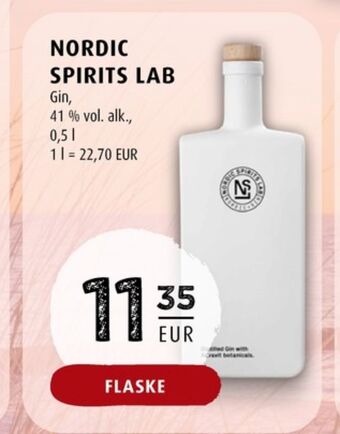 Scandinavian Park Nordic spirits lab gin erbjuda