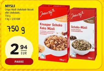 Scandinavian Park Jeden tag müsli erbjuda
