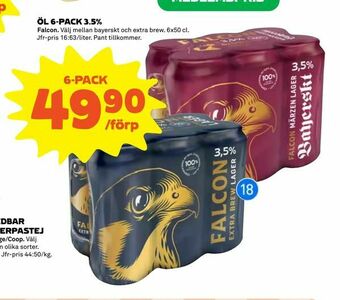 Coop Extra Öl 6-pack 3,5% erbjuda