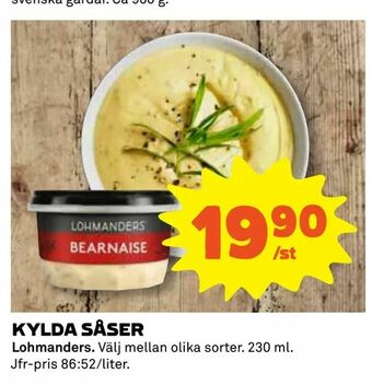 Coop Daglivs Kylda såser erbjuda