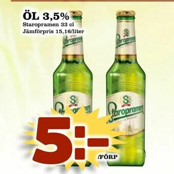 Din Mat Öl 3,5% erbjuda