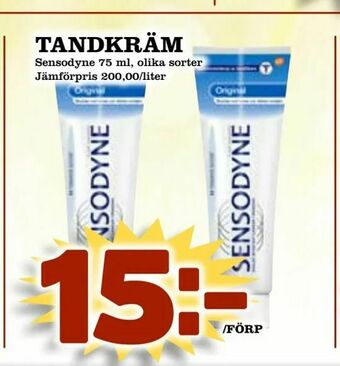 Din Mat Tandkräm erbjuda