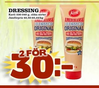 Din Mat Dressing erbjuda