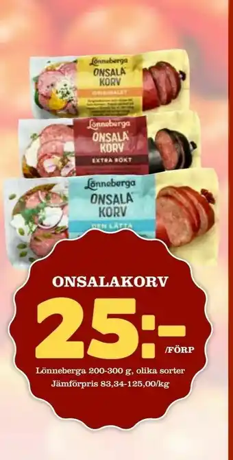 Onsalakorv