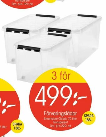 EKO Förvaringslådor erbjuda