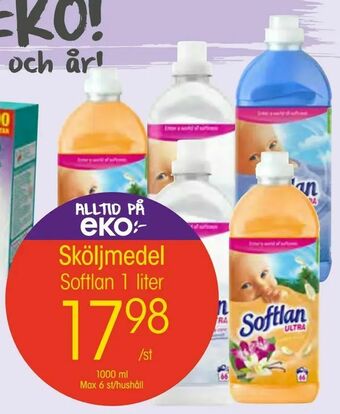 EKO Sköljmedel erbjuda
