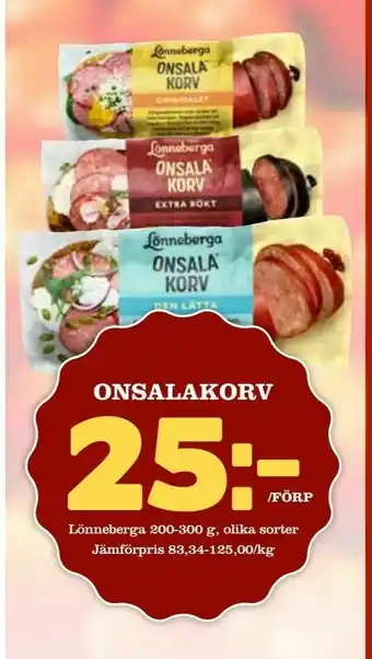 Onsalakorv