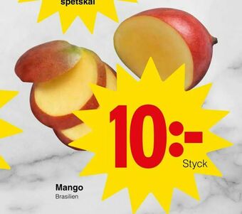 Matöppet Mango erbjuda