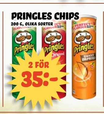 Nelins Pringles chips erbjuda