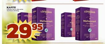 Nelins Kaffe erbjuda