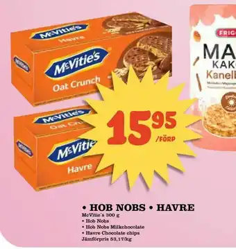 Nelins Hob nobs • havre erbjuda