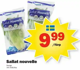 Pekås Sallat nouvelle erbjuda