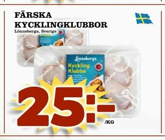 Prisma Mat Färska kycklingklubbor erbjuda