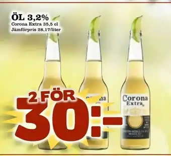 Prisma Mat Öl 3,2% erbjuda