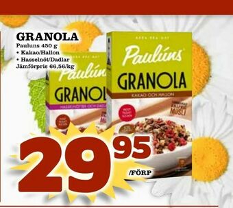Prisma Mat Granola erbjuda