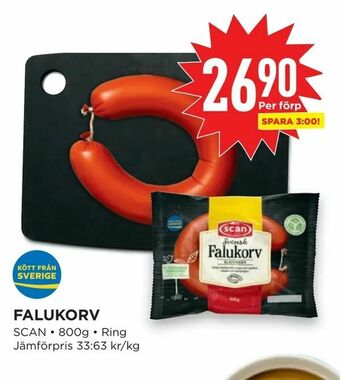 Willys Hemma Falukorv erbjuda