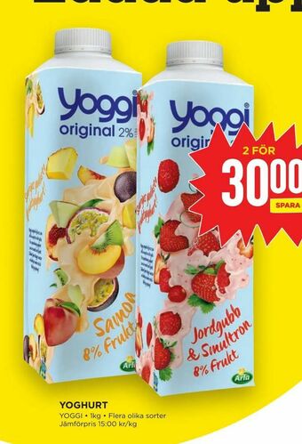 Willys Hemma Yoghurt erbjuda