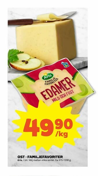 Coop Forum Ost - familjefavoriter erbjuda