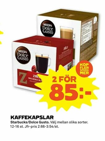 Coop Forum Kaffekapslar erbjuda