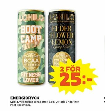 Stora Coop Energidryck erbjuda
