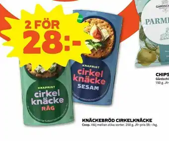 Knäckebröd cirkelknäcke