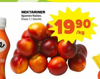Coop Nektariner erbjuda