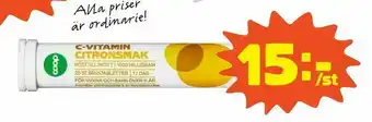 C-vitamin brus citron