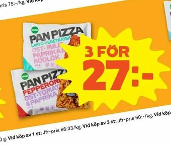 Coop Forum Pan pizza erbjuda