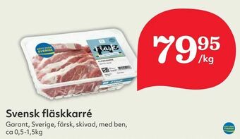 Hemköp Svensk fläskkarré erbjuda