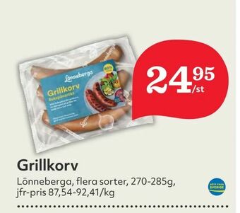 Hemköp Grillkorv erbjuda