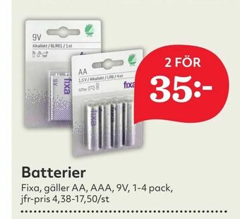 Hemköp Batterier erbjuda