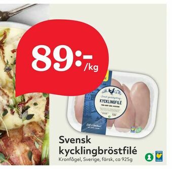 Hemköp Svensk kycklingbröstfilé erbjuda