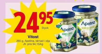 Matöppet Vitost erbjuda