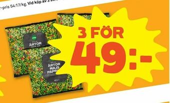 Stora Coop Ärtor/majs/paprika erbjuda