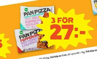 Stora Coop Pan pizza erbjuda