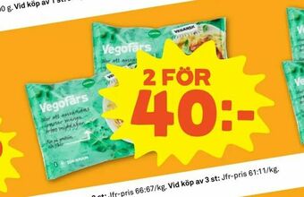 Stora Coop Vegofärs erbjuda