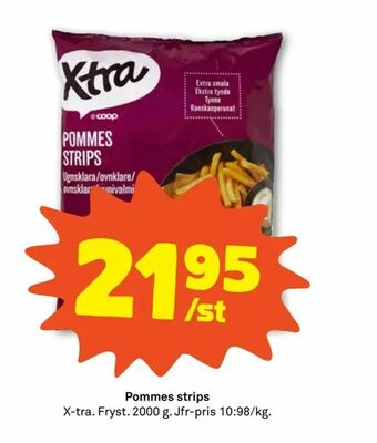 Stora Coop Pommes strips erbjuda