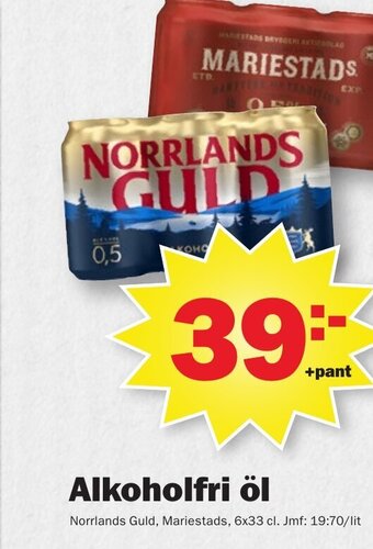 Pekås Alkoholfri öl erbjuda