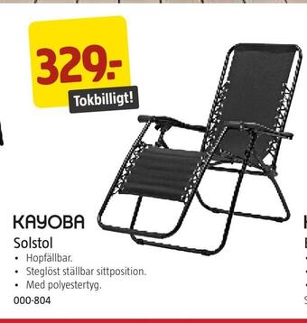 Jula Solstol erbjuda