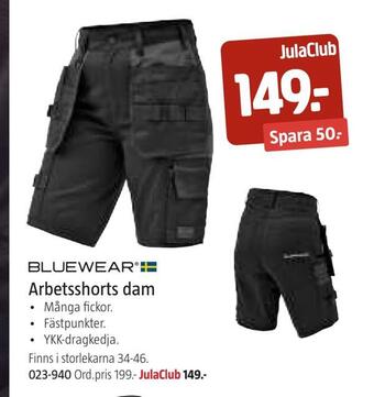 Jula Arbetsshorts dam erbjuda